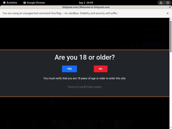 Account Free For Girlycastshop