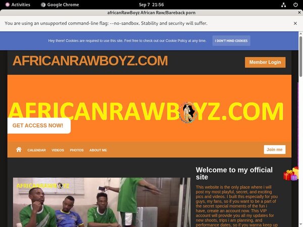 Africanrawboyz.com Without Card