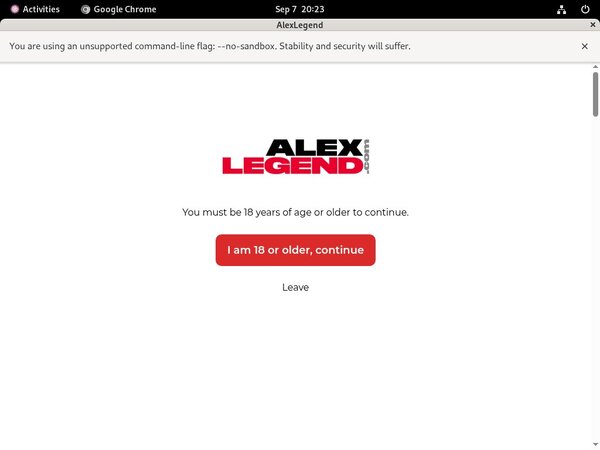 Alex Legend Membership Deal