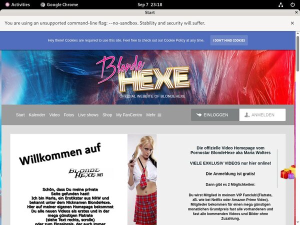 Blondehexe With Paypal Account