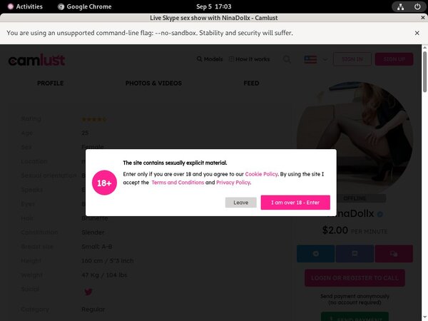 Camlust.com With EUDebit