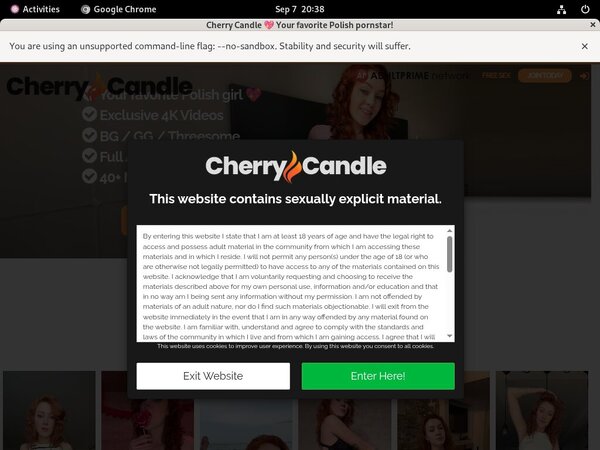 Cherry Candle Com Discount