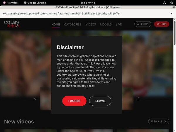 Colbyknox Account Login
