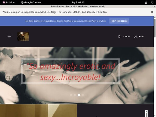 Erospiration Discount Offer