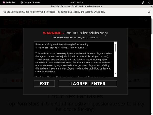 Eroticsexfantasies.com Discount Order