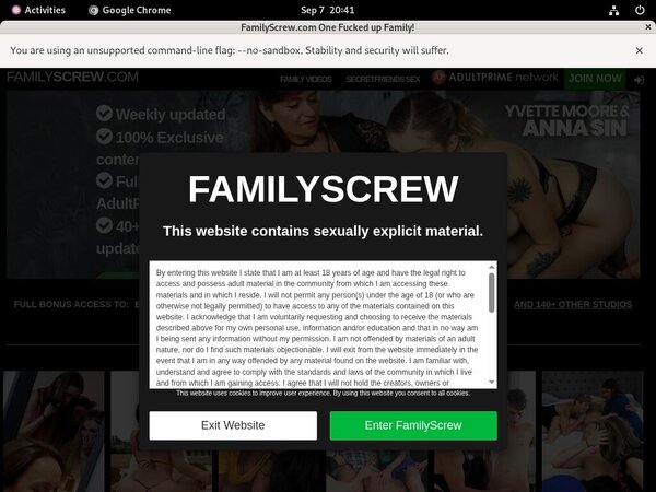 Family Screw Secure Purchase