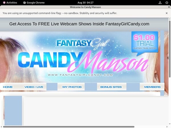 Fantasy Girl Candy Working Accounts Fantasy Girl Candy Working Accounts