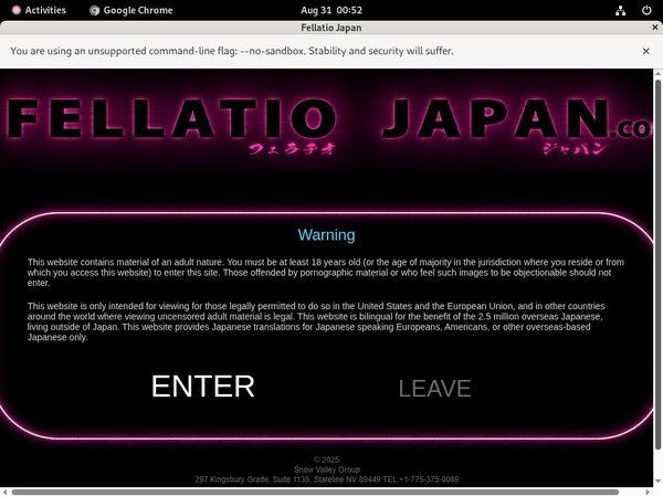 Fellatiojapan.com Toilet