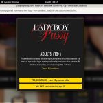 Get A Free Ladyboy Pussy Login