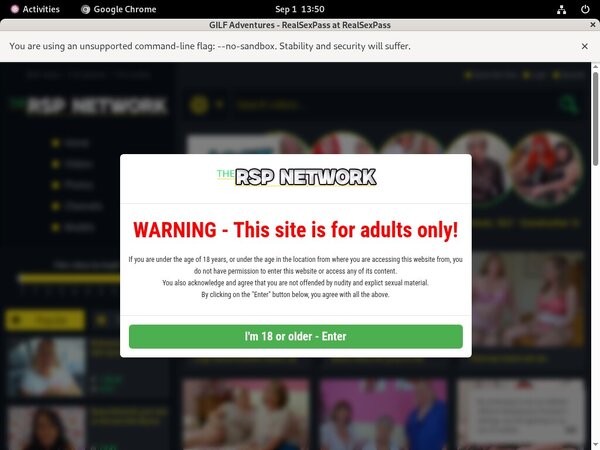 Gilfadventures.com Porn Pass