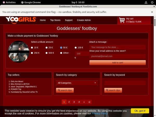 Goddesses Footboy Deals Goddesses Footboy Deals