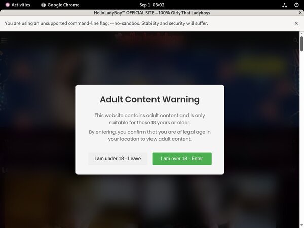 Helloladyboy.com Bypass