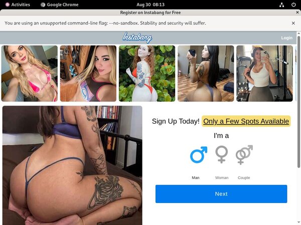 Instabang Premium Account