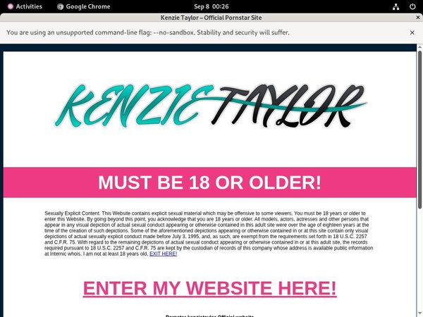 Kenzie Taylor Passwords 2019