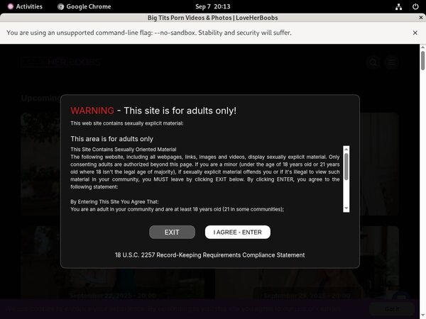 Loveherboobs.com Logins 2018