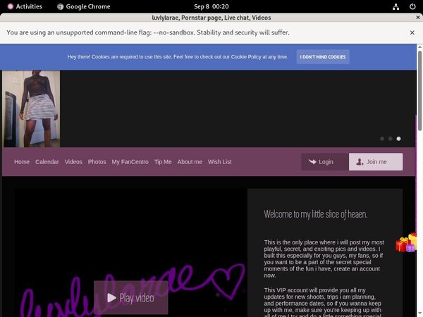 Luvlylarae.modelcentro.com Adult