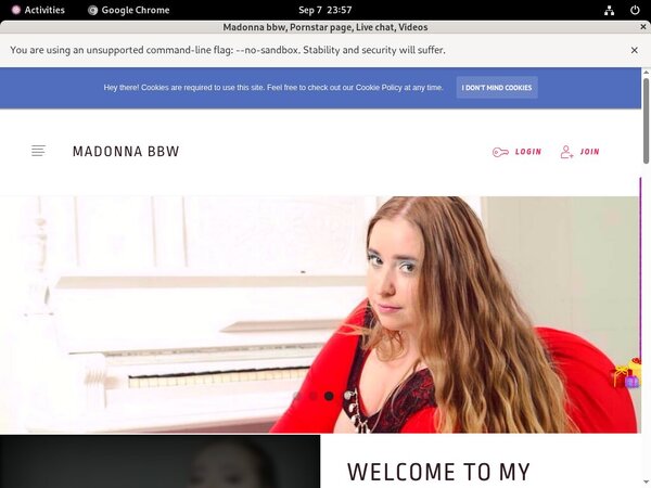 Madonna Bbw Free Logins 2018