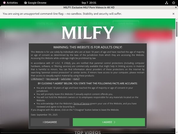 Milfy Discount Payment