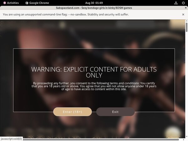 New Subspace Land Site Rip