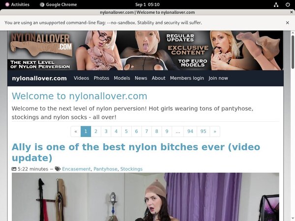 Nylon All Over Online Videos