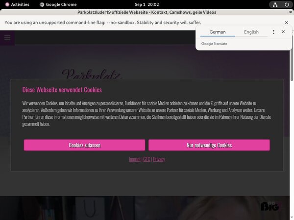 Parkplatzluder19.com Join By EU Debit