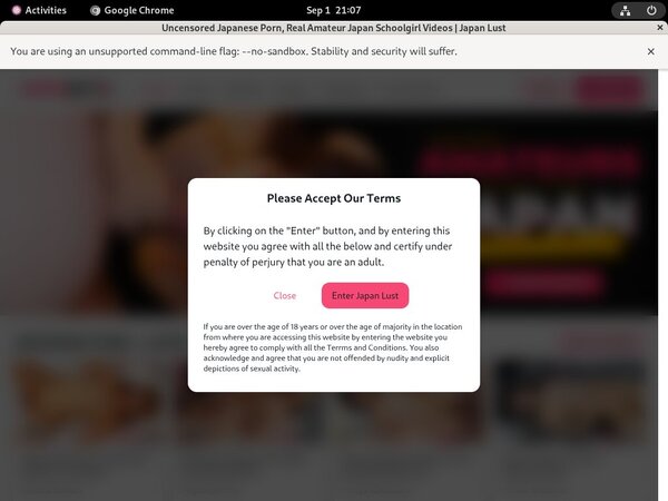 Passwords To Japanlust.com