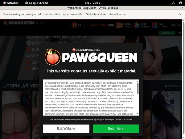 Pawgqueen.com By SMS