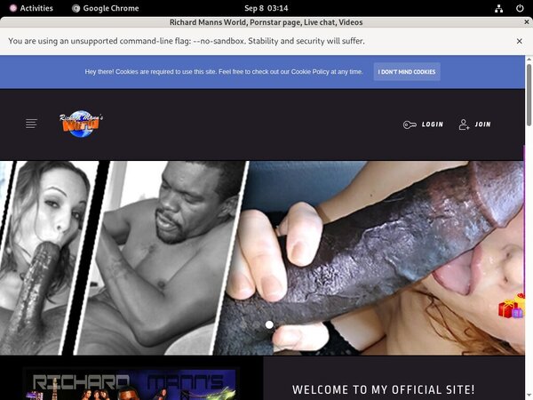 Richard Manns World Web Site