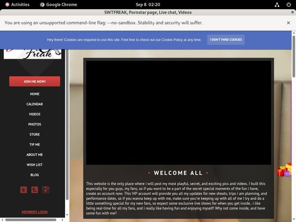 SWTFREAK Register Form SWTFREAK Register Form