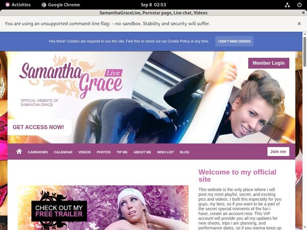 SamanthaGraceLive Member Login Free SamanthaGraceLive Member Login Free