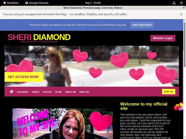 Sheri Diamond Free Login Password
