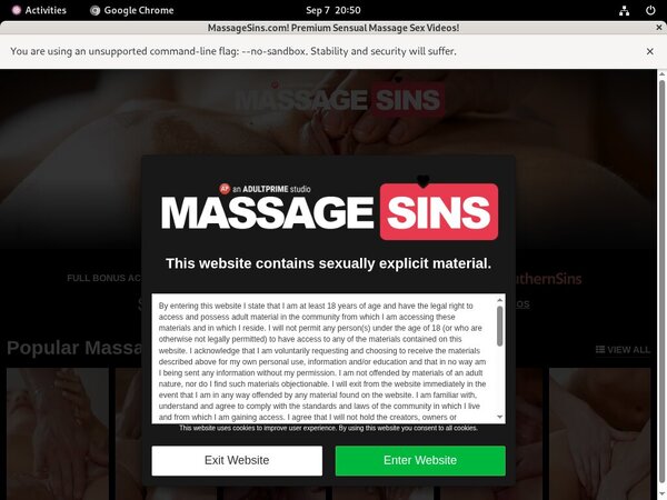 Sins Massage Trial