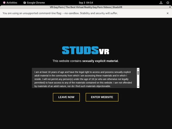 Studs VR Parola D'ordine Gratuito