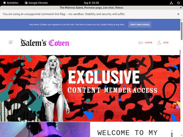 TheMistressSalem Account Generator