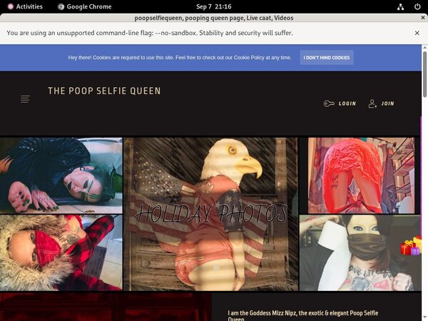 ThePoopSelfieQueen Hd Video