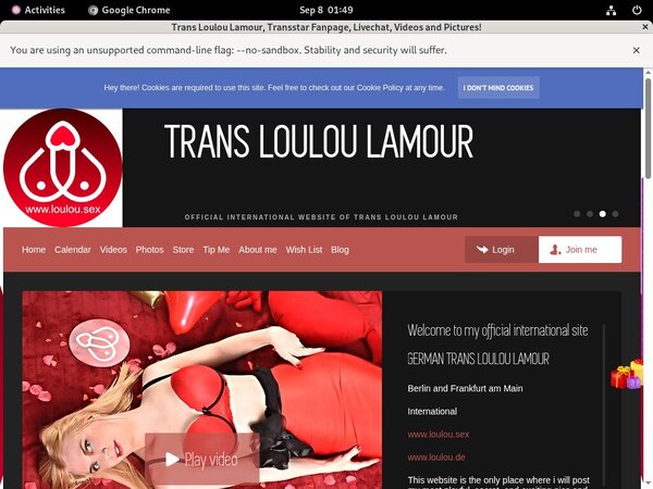 TransLoulouLamour Vxsbill Page