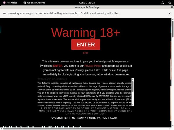 Try Inescapablebondage.com