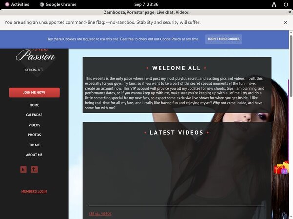 Zambooza.modelcentro.com Descuento