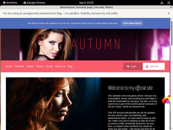 Free Autumn.demo.modelcentro.com Account Logins