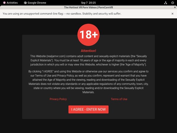 Limited Porn Corn VR Deal
