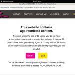 Nicole Peters Active Accounts